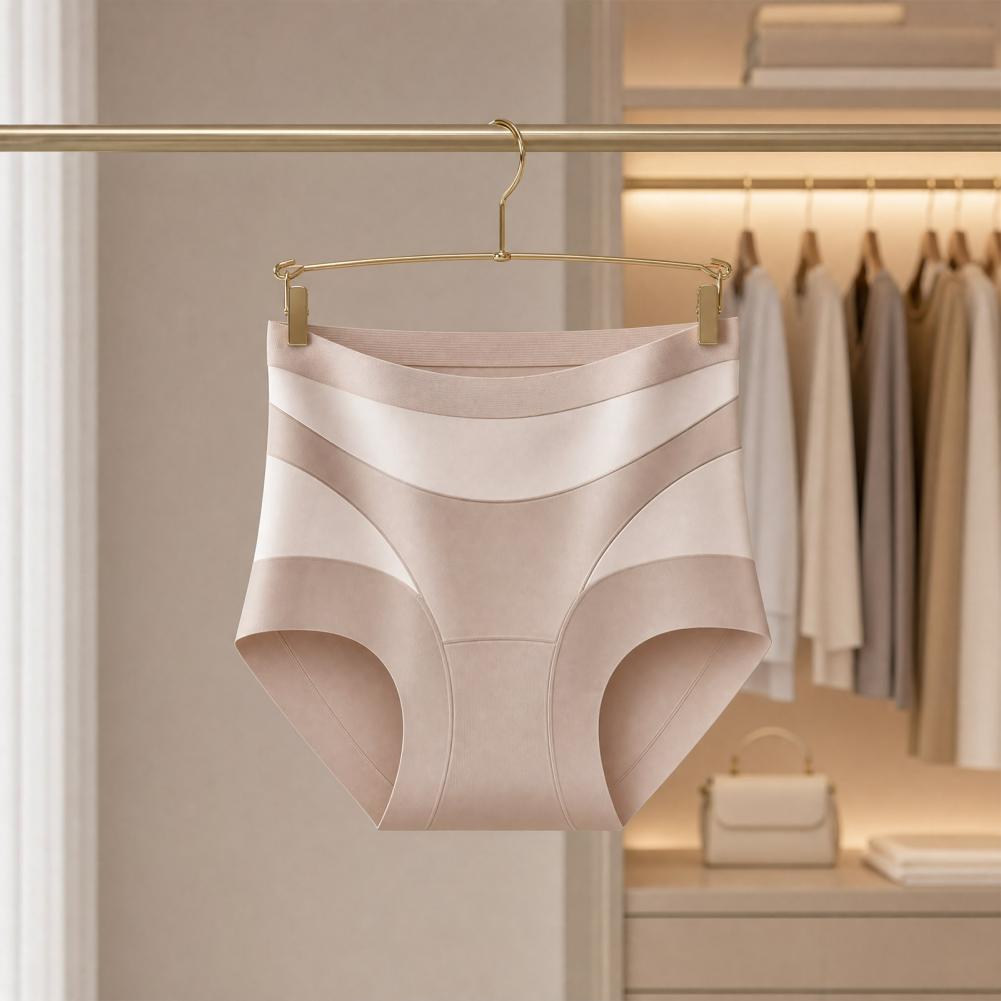 Women Panties Tummy Control Panties, Women's High-Waisted Seamless Bodyshorts, Breathable Butt Lifting Full Coverage Panties