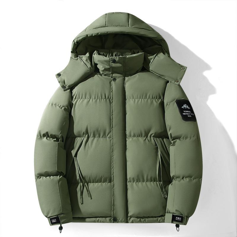Winter Men's Hooded Collar Down Coats Outerwear High Quality Overcoat Fashion Windproof Parkas Male Casual Warm Down Jackets