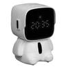 ABUL-Cartoon Big Head Robot Digital Alarm Clock LED Adorable Display Alarm Clock Alarm Clock For Kids Desk Bedside