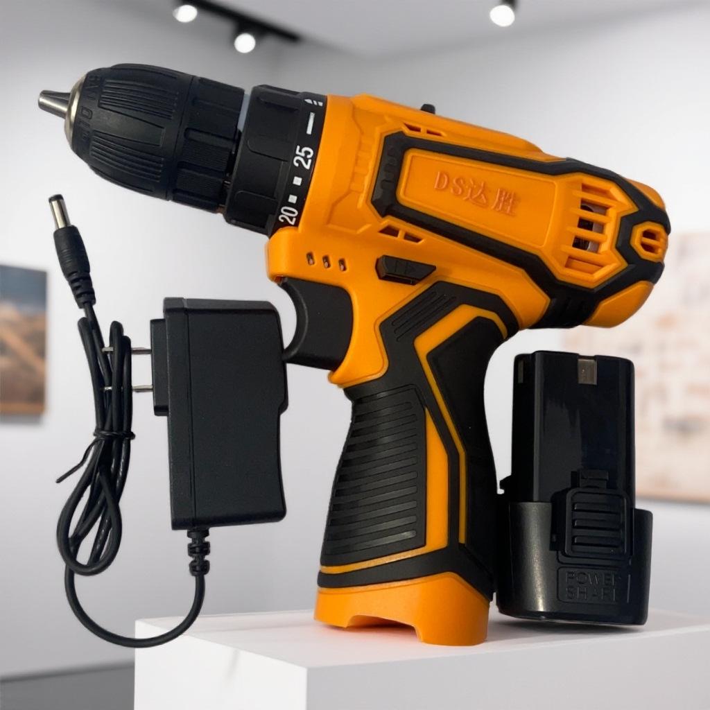 Rechargeable Brushless Electric Hand Drill & Screwdriver with Lithium Battery