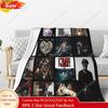 Youngboy Decke Album Cover für Fans Warme Gemütliche Flanelldecken Überwurf Merch für Heimdeko Bett Sofa Wohnzimmer Benutzerdefinierte Decken