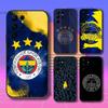 Turkije F-Fenerbahce-s FC Telefoonhoesje Voor Samsung S10,S21,FE,S21 ,S26,S25,S24,S23,Ultra,S9,S22,Plus Zwart Schokbestendig TPU