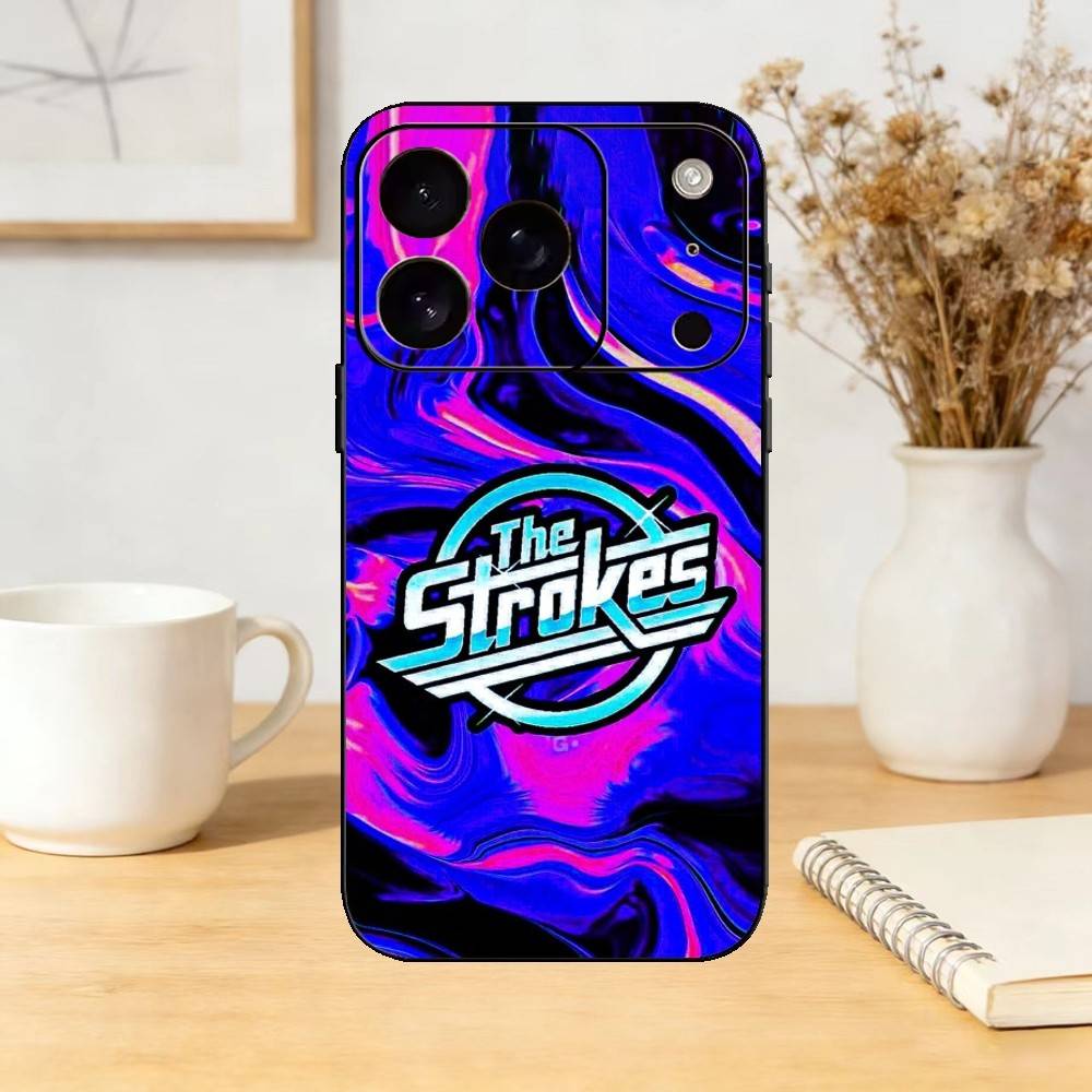 

Rock Band T-The S-strokes Phone Case Silicone black Soft For IPhone 17,16,15,14,13,12,11,SE,Plus Pro Max iPhone15plus
