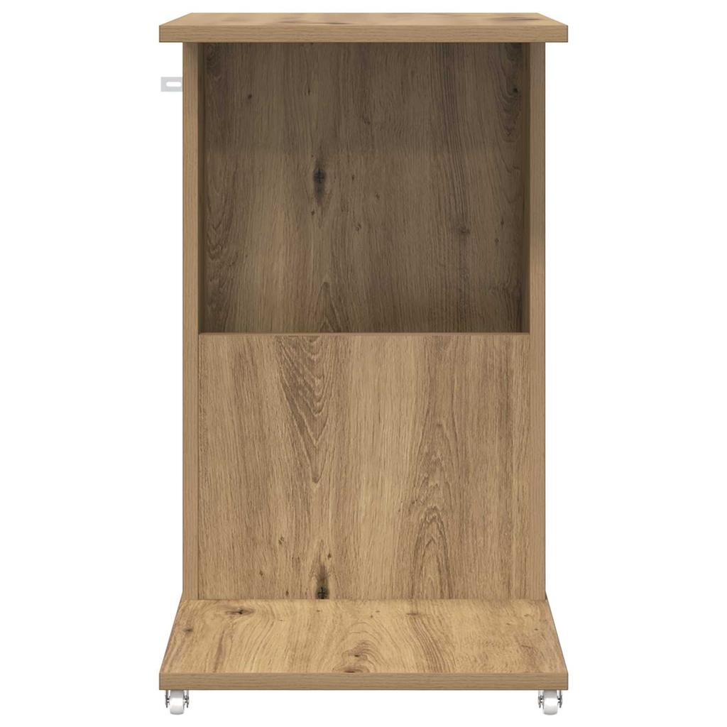 Side Table Artisan Oak 40 x 35 x 60 cm Engineered Wood