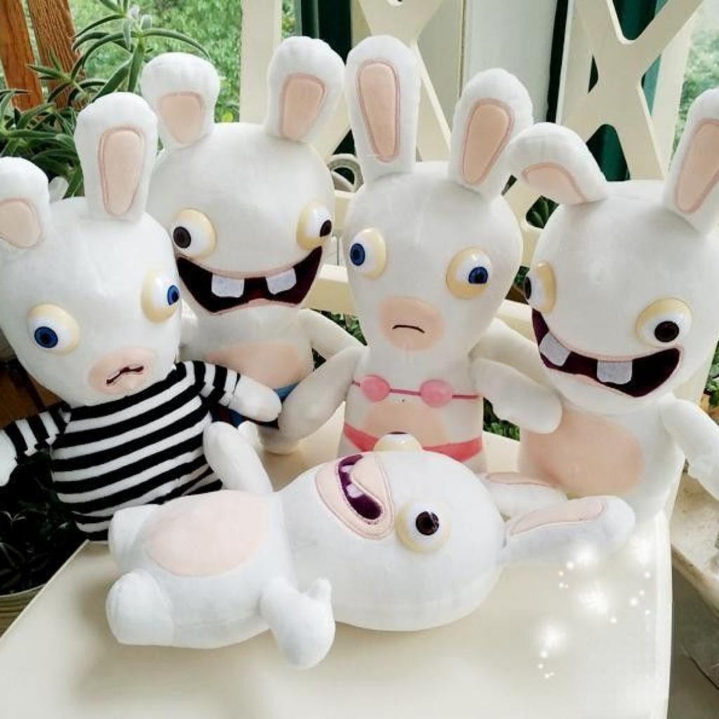 Bucktooth Rabbit Doll Crazy Rabbit Plush Toy Rag Doll