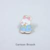 Fish Fox Strawberry Enamel Pin Lovely Brooch Cartoons Badge For Bags Jeans Hoodies Denim Lapel Pin Jewelry Kids Best Gift
