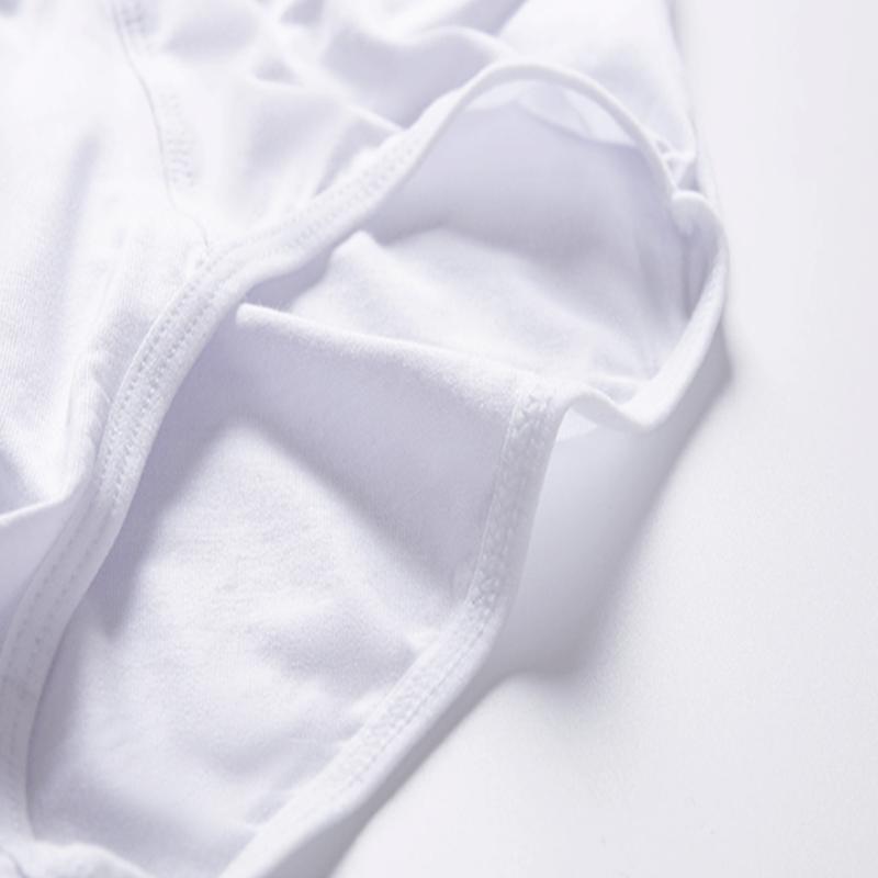 Men's Briefs Underwear Breathable Lingerie Panties Underpants Solid Colors Undies Breathable Knickers L XL 2XL 3XL 4XL