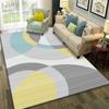 Modern Minimalist Geometric Triangle Area Rug Living Room Bedroom Office Non-Slip Floor Mat Washable