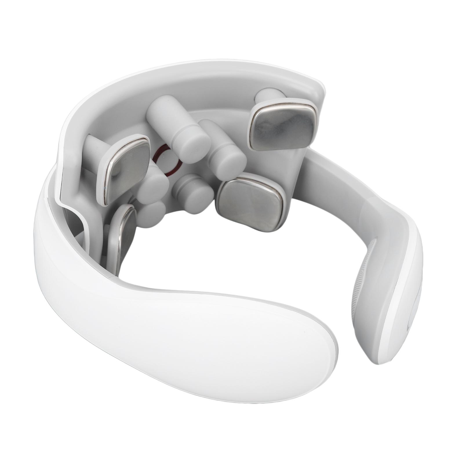 

Массажер для шеи и плеч, 15 уровней, электрический, с подогревом, массажное устройство для шейного отдела позвоночника