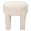 Gepolsterter Hocker Riva in Beige