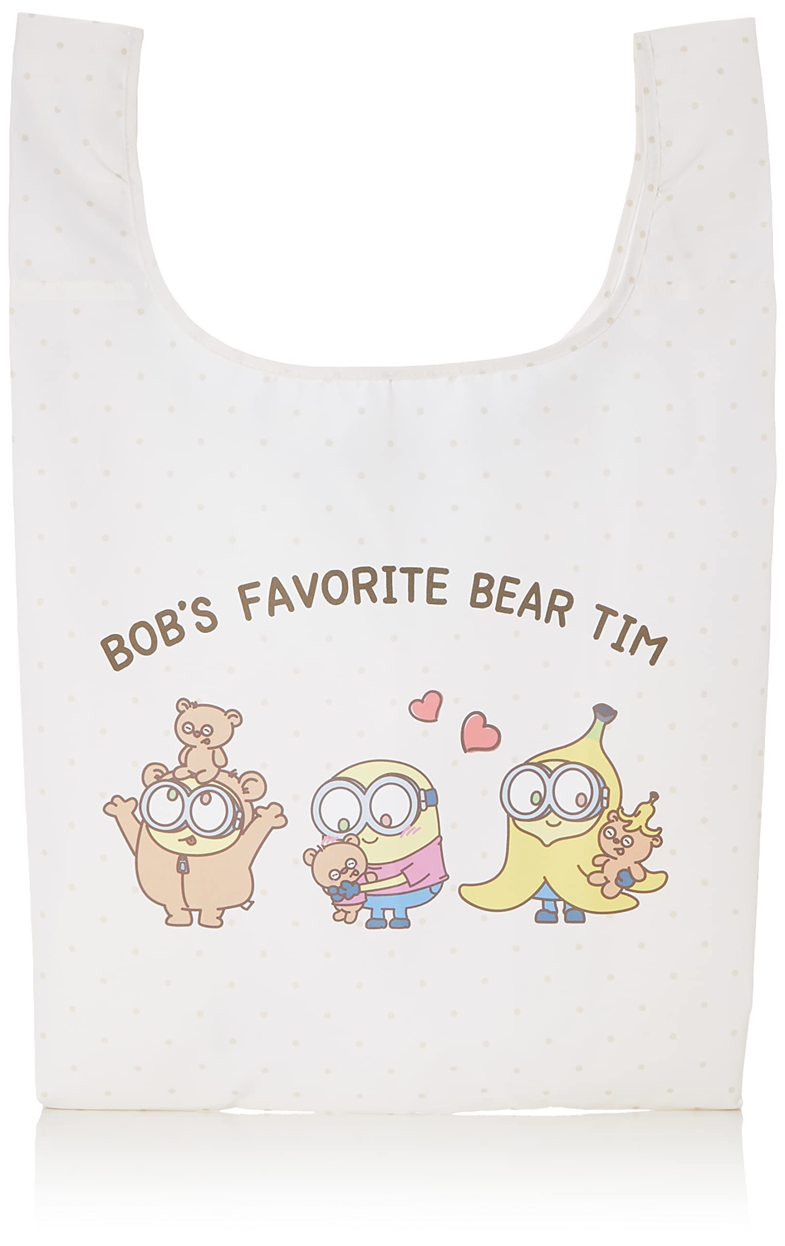 

Marushin Minions Tender Bob Tim Eco Made with Recycled Product 4805051100 Bag, H63.5xW40xD20cm (Folded 12x12cm), Polyester, Number