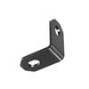 Kaedear Motorcycle Universal Stainless 2mm Universal Set of Custom Brackets X 2 X 20 X 37 X Brackets, Steel, Thick, Fit, 2, (KDR-YX-L90-2M8) (M8