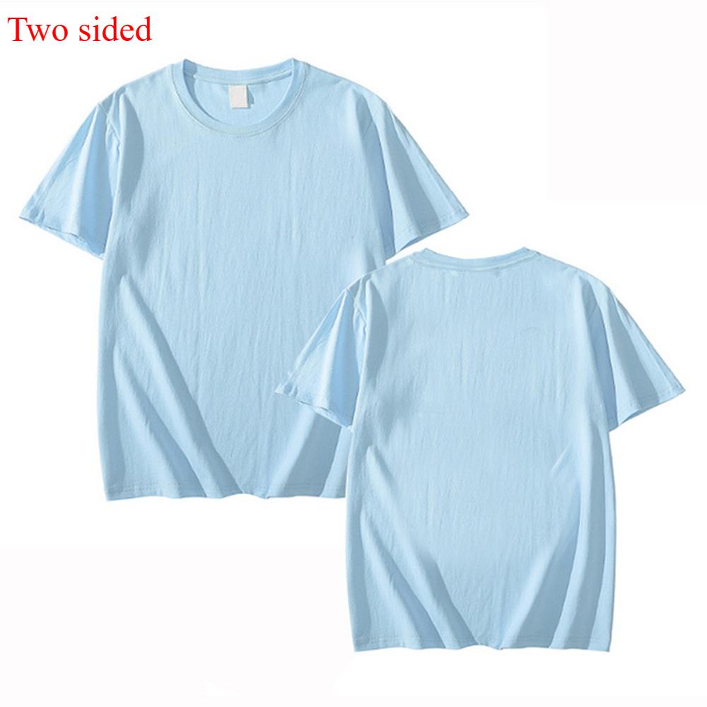 Custom Cotton Customized Print Short Sleeve Logo T Shirt Summer Tops Tees DIY Your Like Photo Cotton Tshirt Unisex Clothing