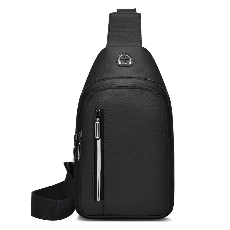 New Chest Bag For Men Multifunctional Oxford Cloth Trend Shoulder Bag For Outdoor Sports Waist Bag Large Capacit Crossbody Bag