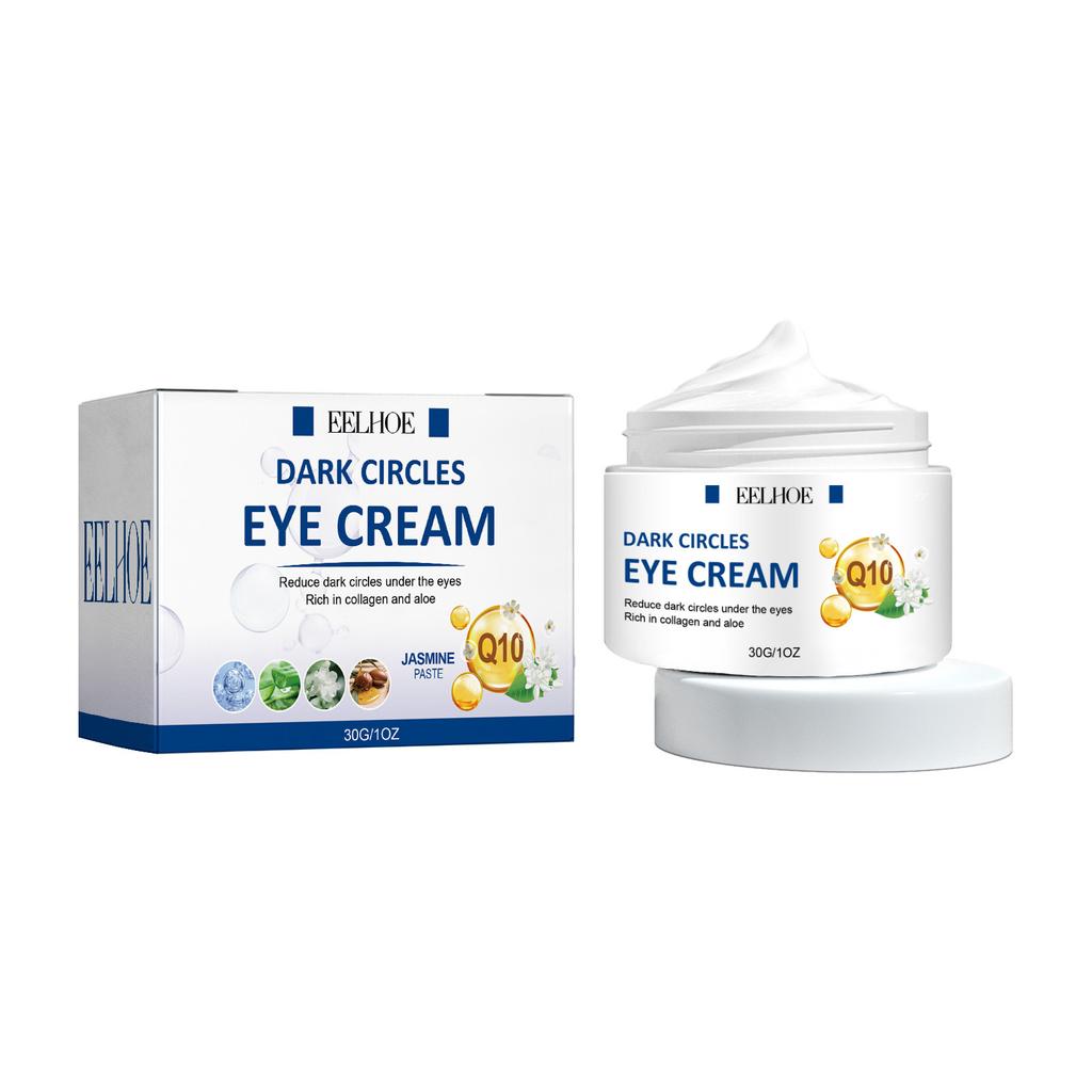 EELHOE Hyaluronic Acid Whitening Eye Cream Anti Dark Circles Eye Bags Wrinkle Removal Skin Serum Brighten Moisturizer Eyes Beauty Health