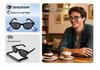 Bluetooth AI Smart Glasses with Multi-language Translation and Thin Blue Legs