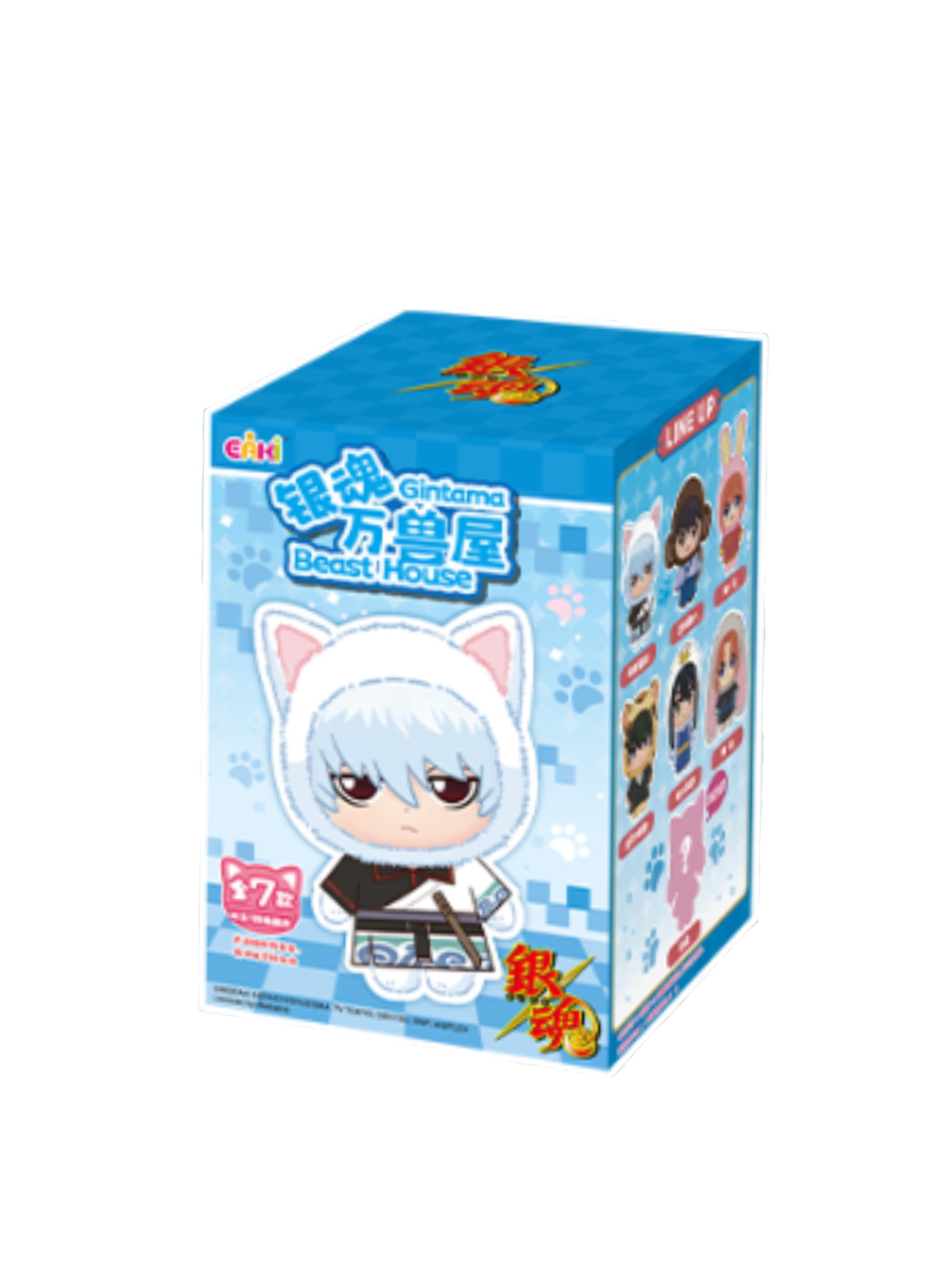 В наличии Оригинальная серия Eaki Gintama Дом Всех Зверей Блайндбокс Саката Гинтоки Хидзиката Тоширо Кацура Котаро Камуи Кукла