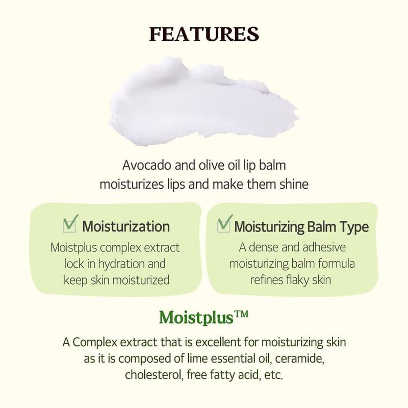 SKINFOOD - Avocado & Olive Lip Balm