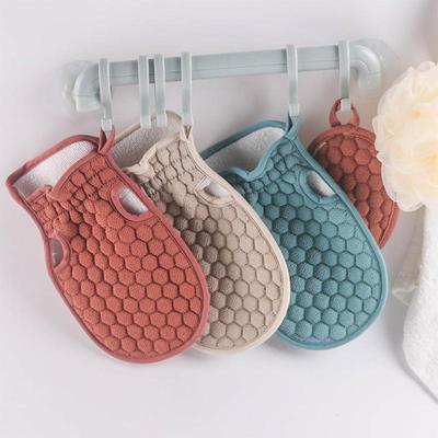 Gloves Shower Dry Skin Bath Two-sided Massage Mitten Exfoliating Remove Thicken