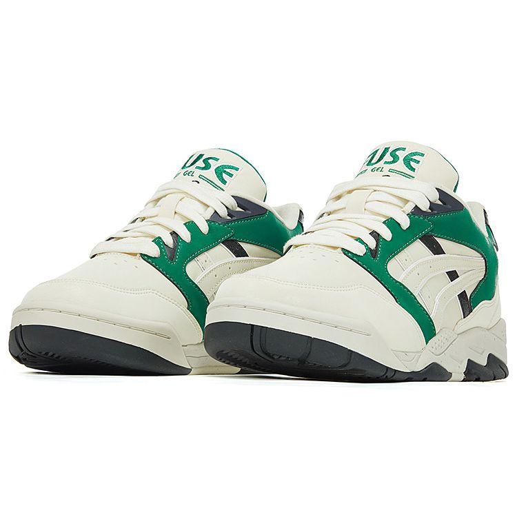 Asics Gel-Fuse Seasonal Series Dopamine Fresh Campus Trendy Comfortable Versatile Low-Top Retro Basketball Shoes Unisex sneaker Green 1203A531-250