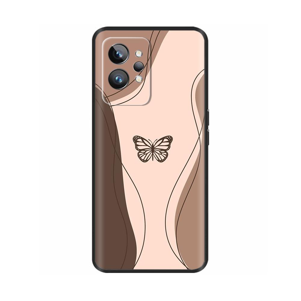 For Realme GT2 Pro Case Fashion Soft TPU Painted Matte Silicone Back Phone Cover For Oppo Realme GT 2 Pro Cases For Realme GT2
