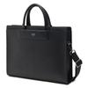 Black Leather Crossbody Document Bag Dbba2f333