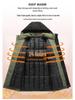 350 Jin Men's Extra Large Slimming Down Jacket - Plus Size Thickened Mid-Length Cotton Coat for Larger Sizes