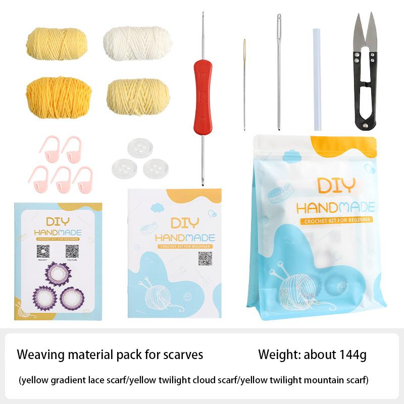 Simple cat collar pet decoration hand-knitted neck scarf collar for dogs and rabbits; saliva towel for dressing