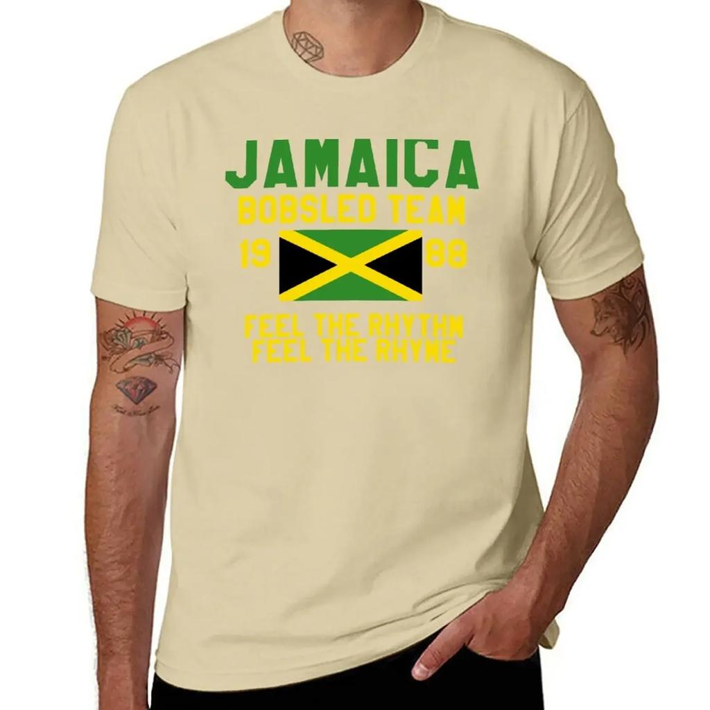 Jamaica Bobsled Team T-Shirt cute clothes for a boy sports fans tshirts for men