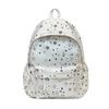 Schoolbag Japanese Star Printing Backpack Female Student Schoolbag Lightweight Large Capacity Casual Backpack Girl Heart High Value Back