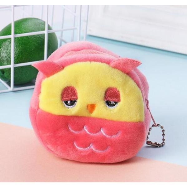 Kawaii Cat Money Wallet Purse Bag Cute Girl Coin Purse Women Cartoon Lovely Children Change Plush Coin Pouch Pocket Gift