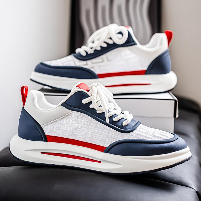 Nová móda Pánské pohodlné boty pro čtyři roční období Studentské Pánské Chlapecké Trendové Měkká podrážka Prodyšné Ležérní Běžecké Tenisky