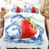 Ice Cake Bedding Set Beach Starfish Duvet Cover Boys, Girls Duvet Cover Bedroom Gorgeous Bedding King/Queen Duvet Cover Set