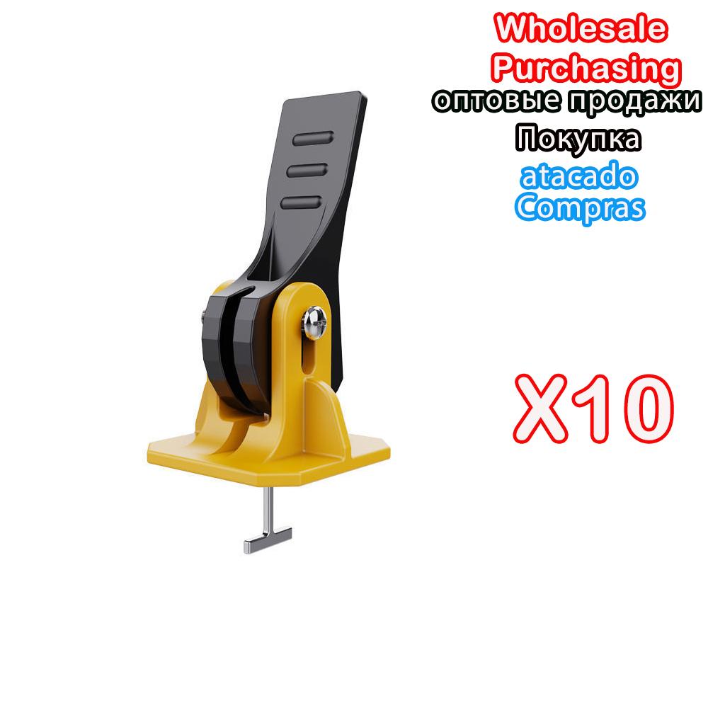 5-50 Pcs Floor Tile Leveling System Clips Construction Tool Set Wall Porcelain Ceramic Levelers Spacers Tile Leveler Adjuster