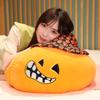 23-60CM Halloween Pumpkin Plush Vegetable Pillow Dolls Horror Wizard Hat Cushaw Shaped Cushion Toys Birthday Christmas Gifts