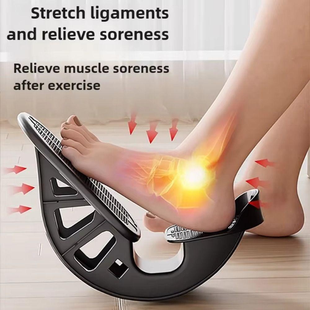 Large Load Bearing Achilles Tendon Stretcher Massage Function Foot Rocker Board  Office Equipment