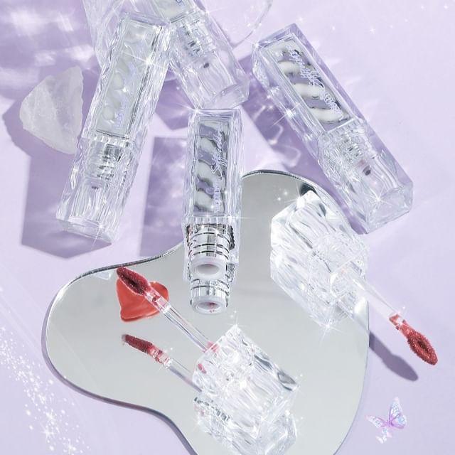 WODWOD - Зеркальный полупрозрачный блеск для губ - 5 цветов 01# - 2.8g