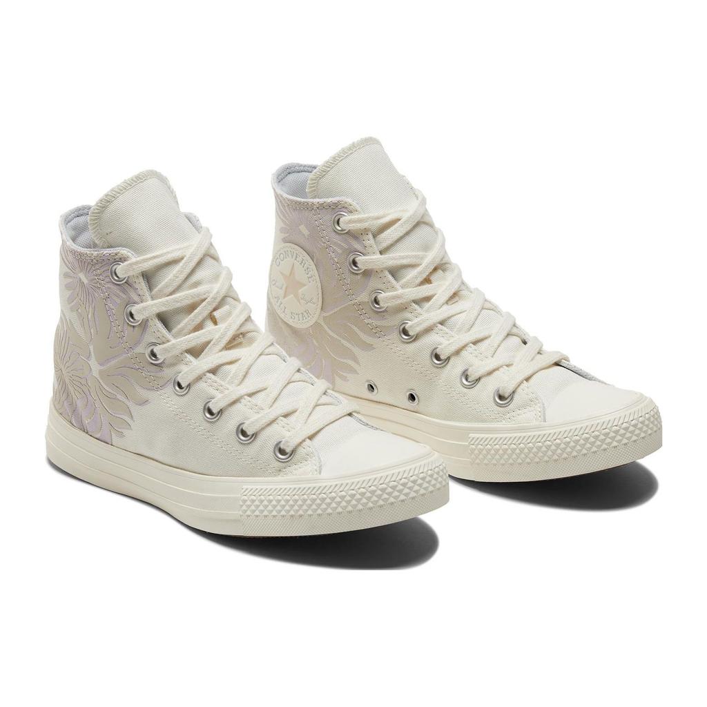 Converse Chuck Taylor All Star Comfortable Versatile High Top Canvas Shoes Women sneaker White Gray A03928C