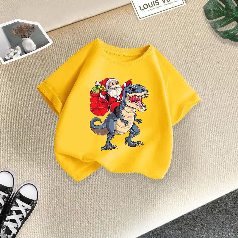 Kinder T-Shirt Niedliche Tiere Gedruckt Kinder 100% Baumwolle Oberteile 2-13J Locker Geschnitten Lässig O-Ausschnitt Kurzarm T-Shirt