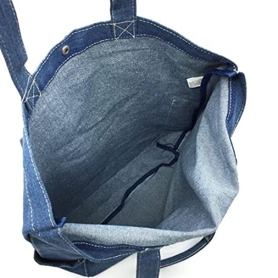 Moomin Denim Tote Bag Approx. W45 X H36 X D13cm MM-6723