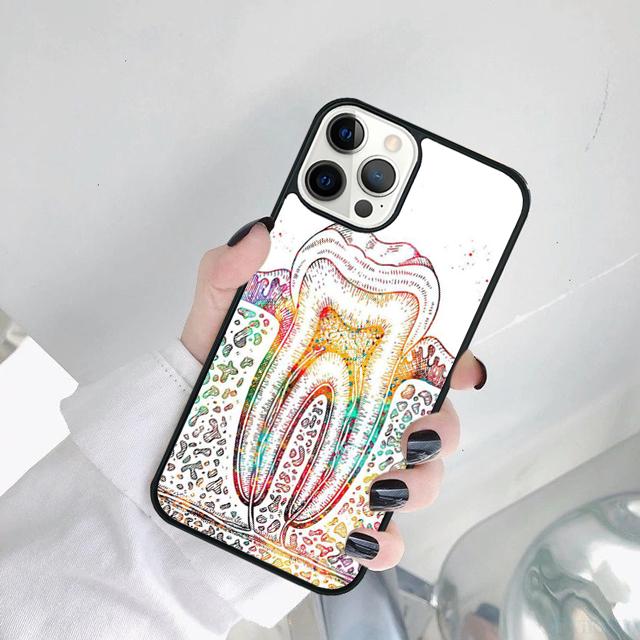 Funny Dental Dentist Quotes Phone Case Cover For iPhone 17 Air 15 Pro MAX 16 Plus 14 12 11 13 coque