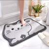 Imitation Cashmere Bathroom Floor Mat Toilet Toilet Toilet Door