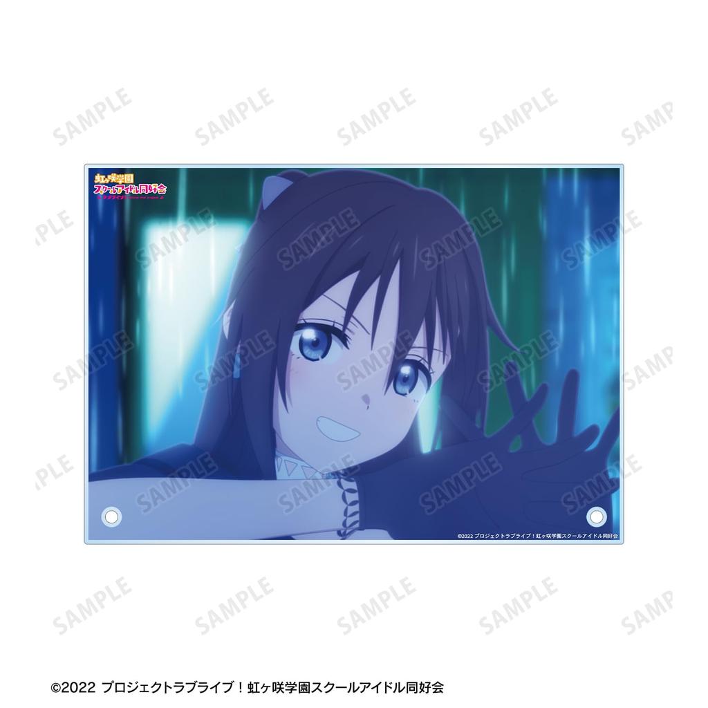 Love Live Nijigasaki High School Idol Club Solitude Rain Scene A5 Acrylic Panel
