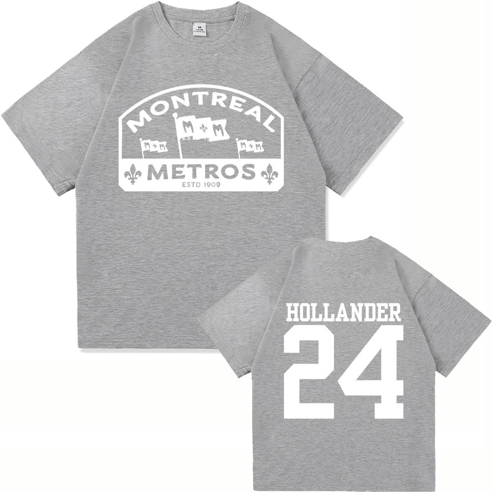 Hollander 24 T Shirt TV Show Heated Rivalry Rozanov 81 Menwomen Clothing Vintage Harajuku High Quality Tops Cotton Tshirts
