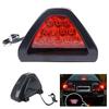 1PCS F1 Style Car Brake Lamp Light Stop Light Car DRL LED Rear Tail Stop Fog Brake Flash Light Lamp Red Len Black With Red Lens