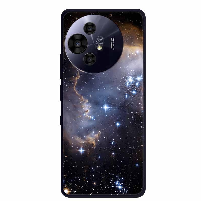 Pro pouzdro na telefon TCL 50 Pro NxtPaper Černé silikonové měkké TPU pouzdro Pro TCL 50 Pro NxtPaper 5G Zadní kryt Pouzdro 6.8" Coque Odolné proti nárazům