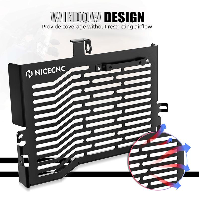 For Yamaha Tenere700 T700 XTZ 700 2019-2024 Radiator Guard Protector Cover TENERE700 Rally Edition 2020-2024 T7 World Raid 2022