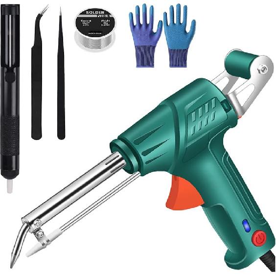 Ayyecoeeye Welder, Welding Gun Internally Heated Industrial Laser Welding Tools, 3-in-1 Rust Renmval, Cutting, Welding for Complex Metal Fabrication