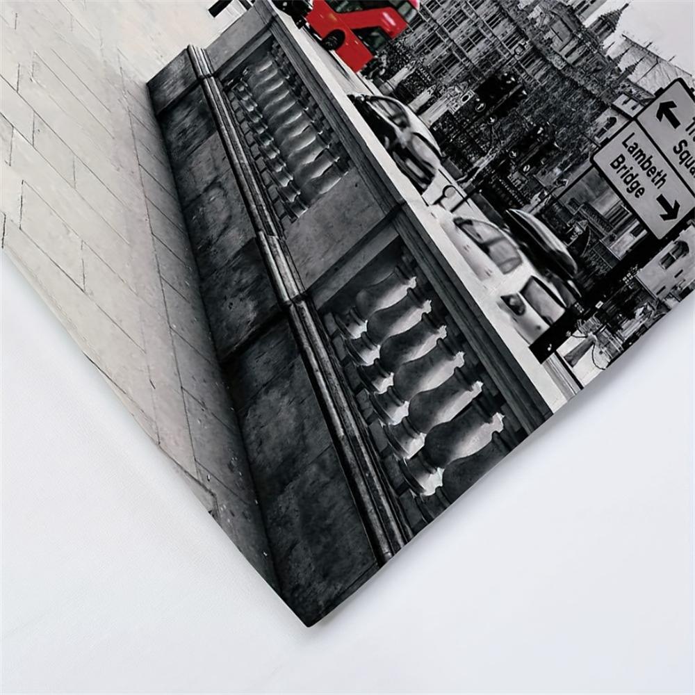 Set Copripiumino 3 Pezzi Stampa 3D The Streets Of London, Morbido Confortevole Traspirante, Per Arredamento Camera da Letto Stanza degli Ospiti