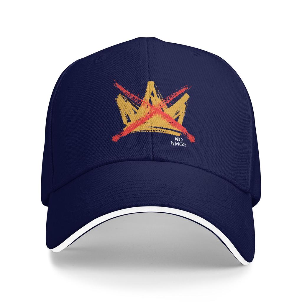 Spring Casual Baseball Cap No Kings Outdoor Sports Trucker Hat For Unisex-Teens Hot Sale  Fashion Snapback Cap